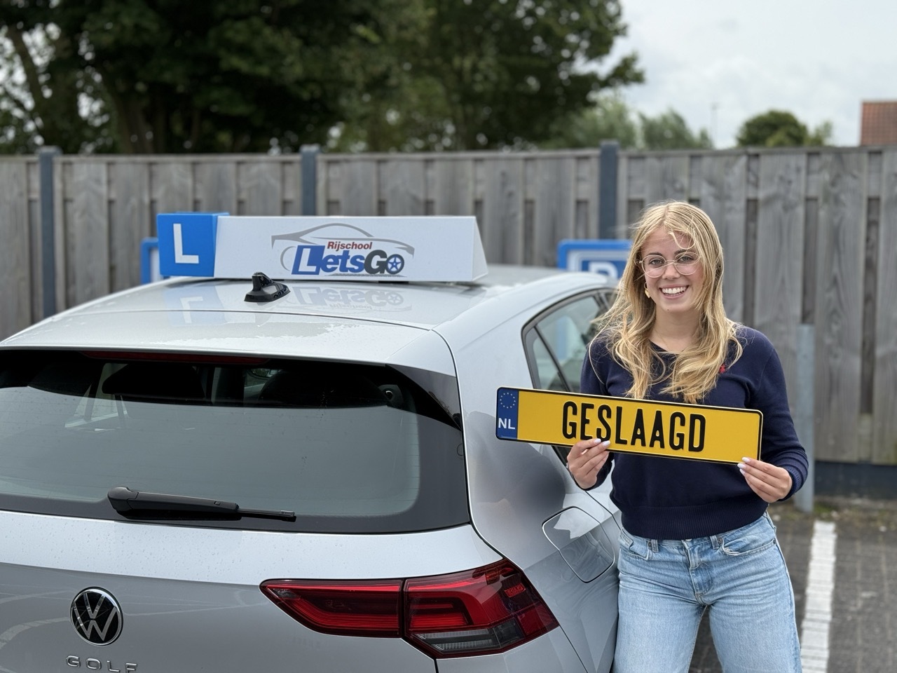 Geslaagde leerling Roos