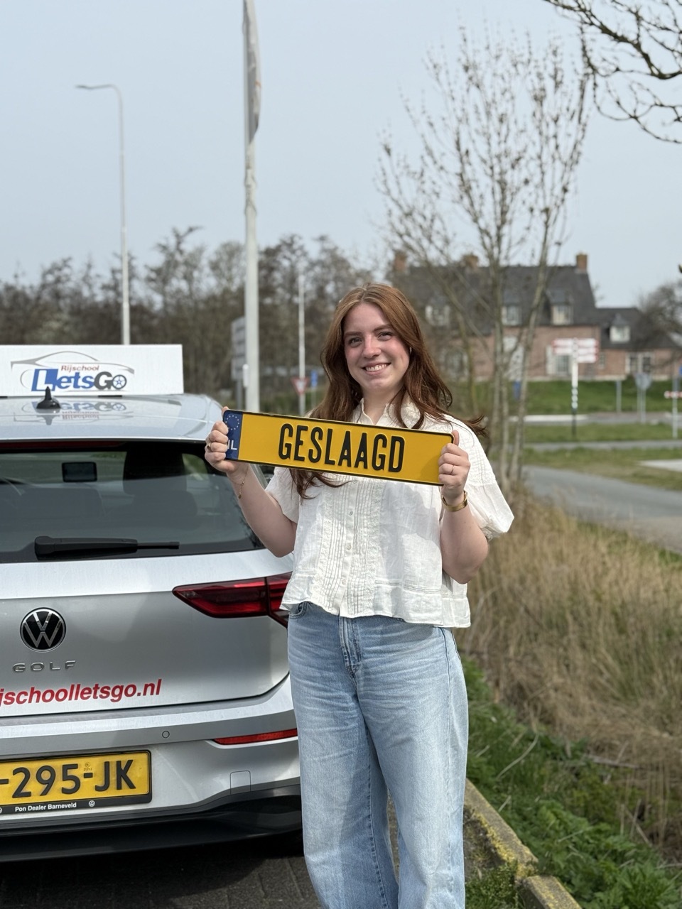 Geslaagde leerling Eline